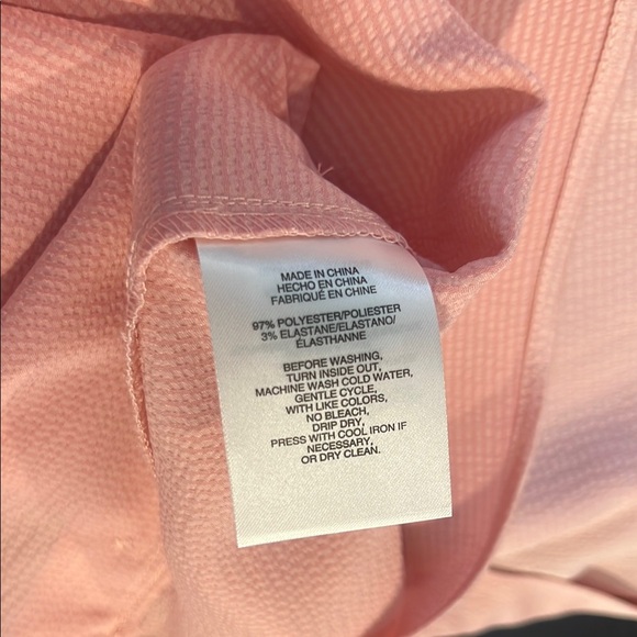 JONES NEW YORK Hammered Satin Crew Neck Short Sleeve Side Button Blouse - Picture 11 of 13